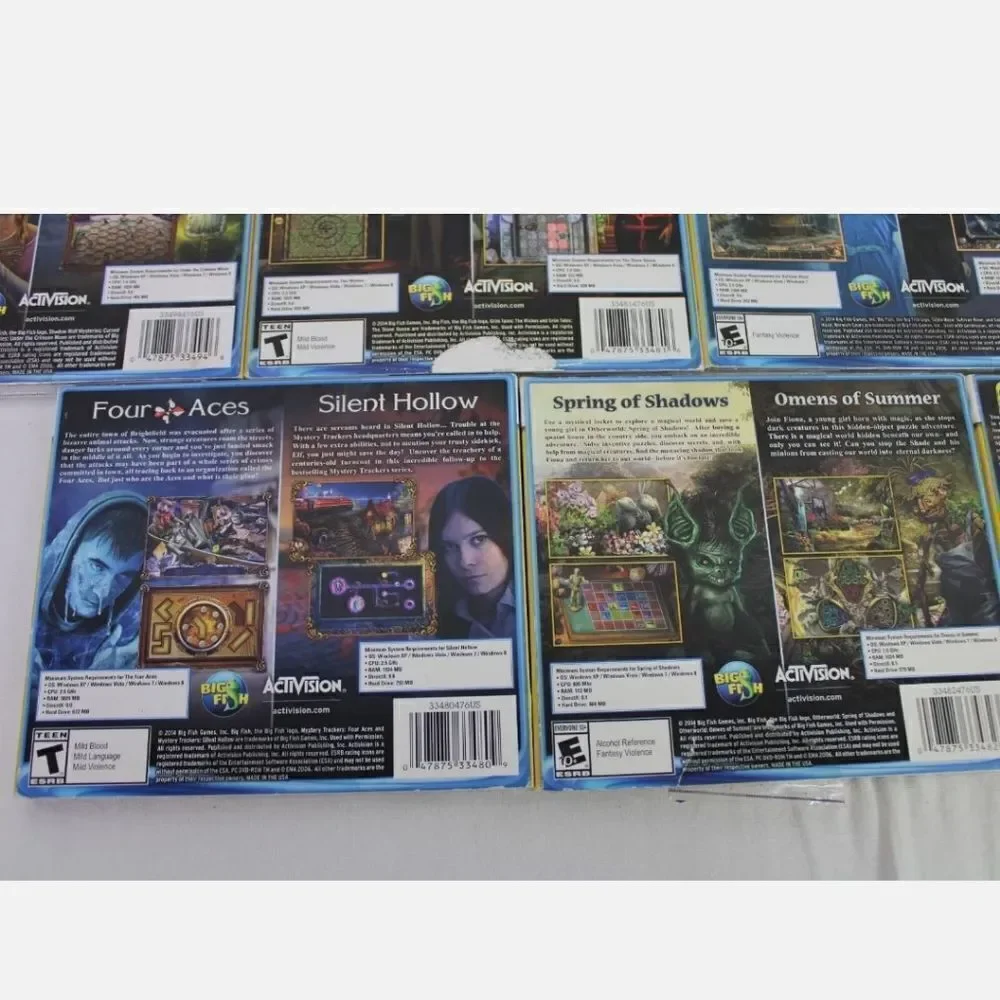 7 PC  ROMS Mysteries & Hidden Object Adventure Games• Big Fish.